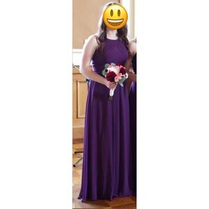Azazie Bridesmaids Dress - Size: A10, Color: Grape